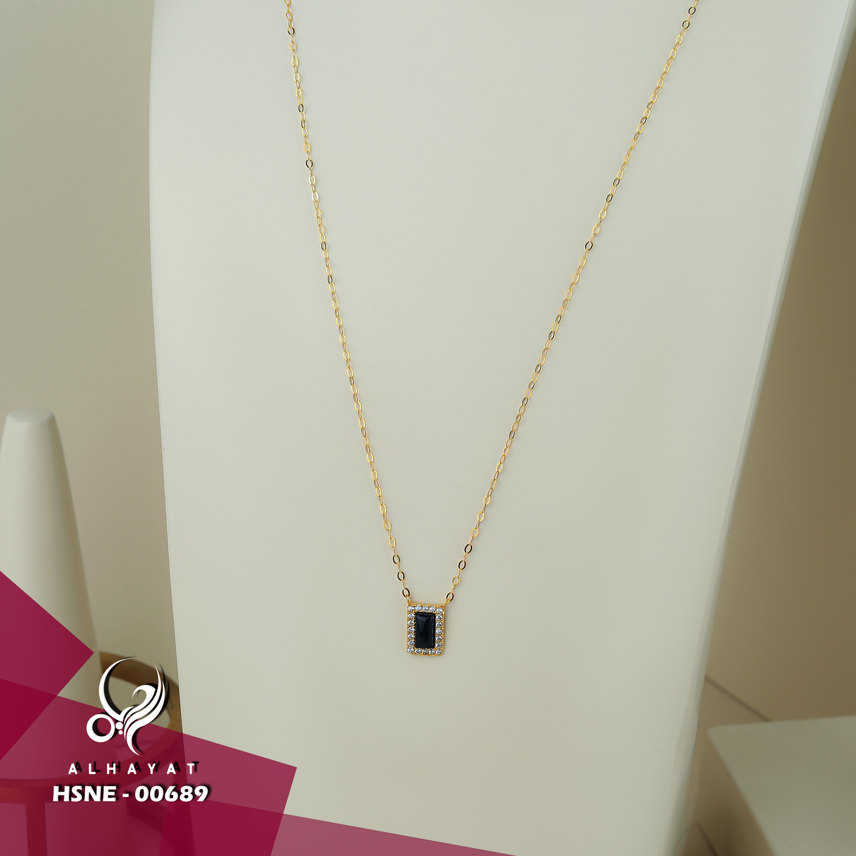 21-karat gold choker, made in Turkey - (H-1002)